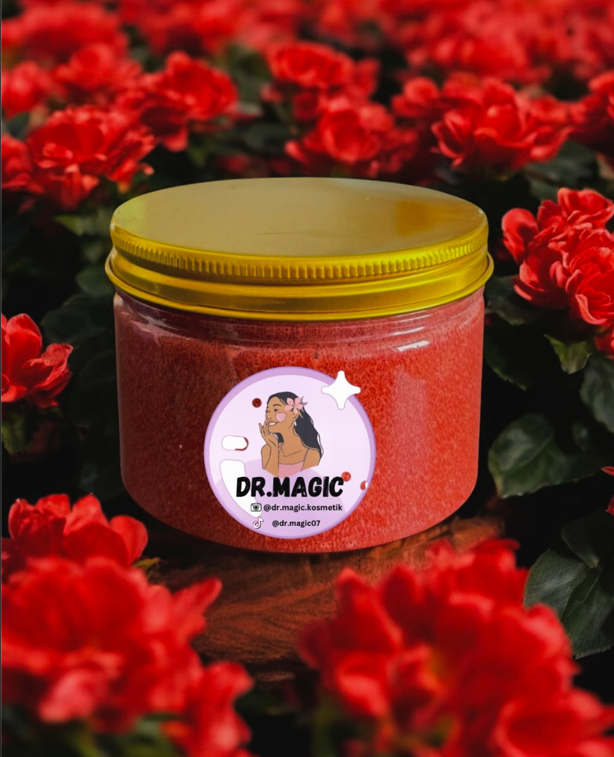 Körper Peeling mit Aker Fassi/ مقشر العكر الفاسي