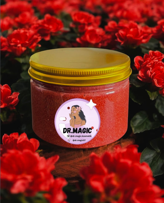 Körper Peeling mit Aker Fassi/ مقشر العكر الفاسي