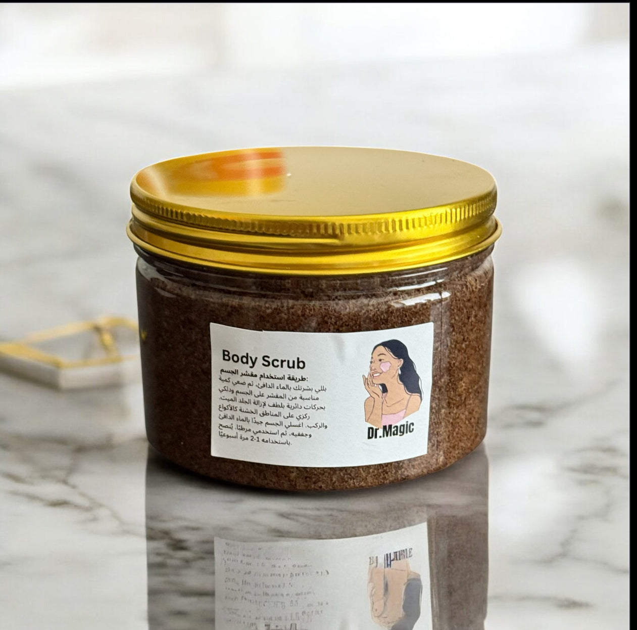 280g Körper Peeling mit Kaffee und Mangobutter/مقشر القهوة بزبدة المانغو