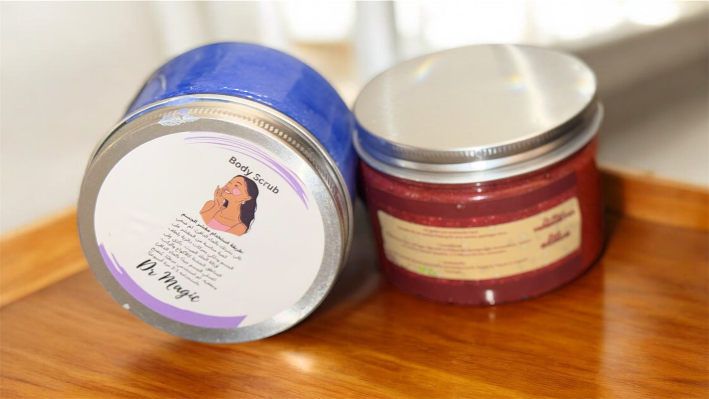 مقشر العكر الفاسي + مقشر النيلة المغربية