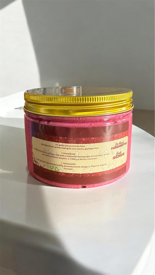 Körper Peeling mit Aker Fassi/ مقشر العكر الفاسي